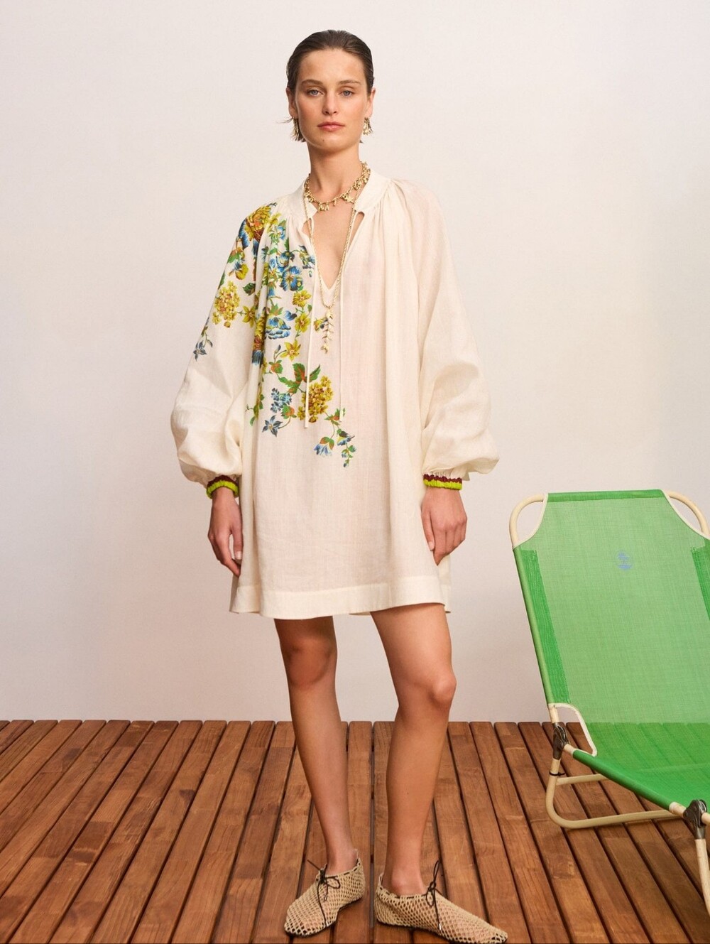 ALEMAIS PHYLLIS MINI DRESS